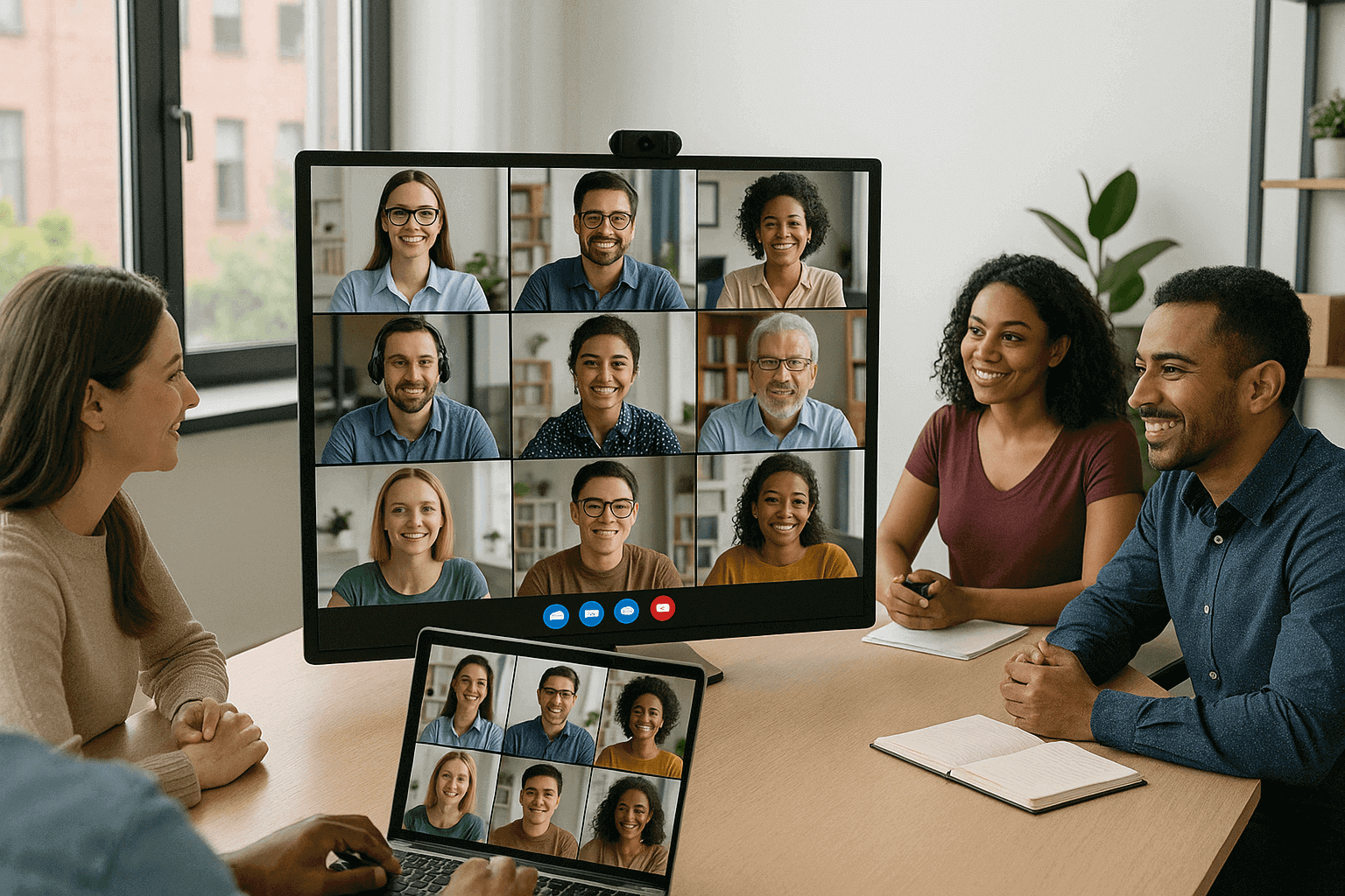 Remote Team Engage with Top Online Conference Software